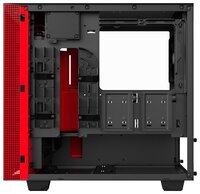 Компьютерный корпус NZXT H400i Black/red