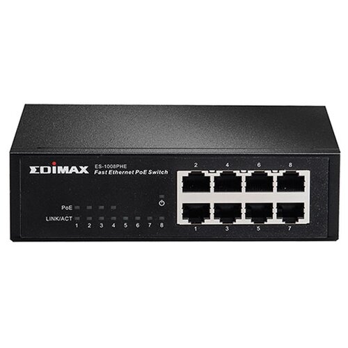 Коммутатор EDIMAX 8PORT 10100M 4POE ES-1008PHEV2 712000₽