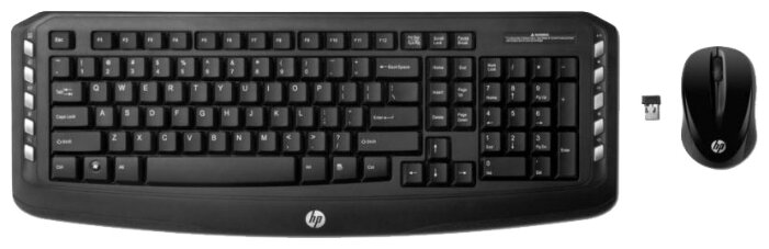 HP Клавиатура и мышь HP LV290AA Black USB