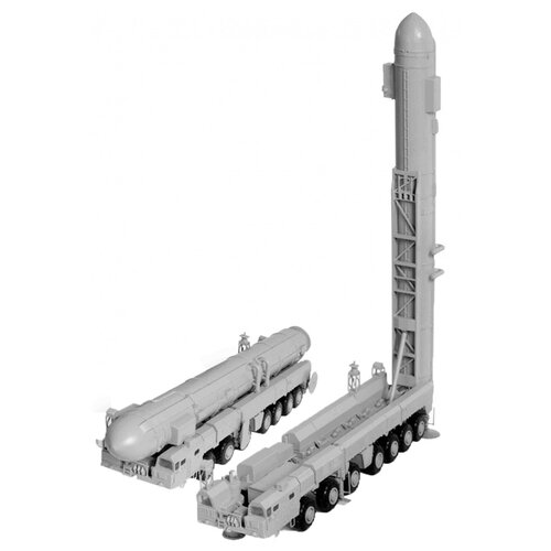 фото Сборная модель ZVEZDA Российский ракетный комплекс стратегического назначения "Тополь" (5003) 1:72