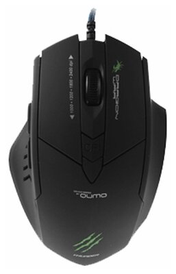 Игровая мышь Qumo Thunder Black USB