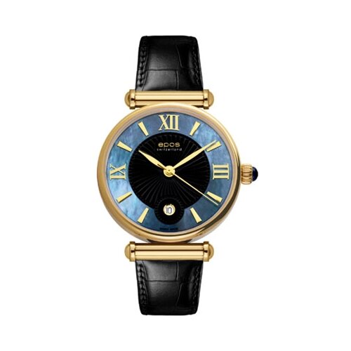 наручные часы epos quartz швейцарские наручные часы epos 8000 700 22 96 16 голубой Наручные часы epos, цветы