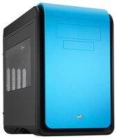 Компьютерный корпус AeroCool Dead Silence Cube Blue Window Edition