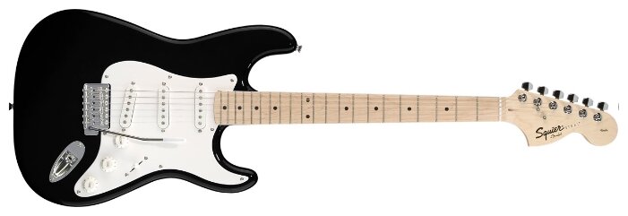 FENDER SQUIER AFFINITY STRATOCASTER MN BLACK .