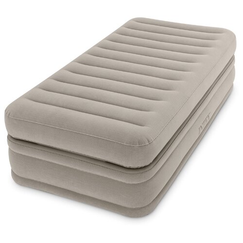 фото Надувная кровать intex prime comfort elevated airbed (64444) серый