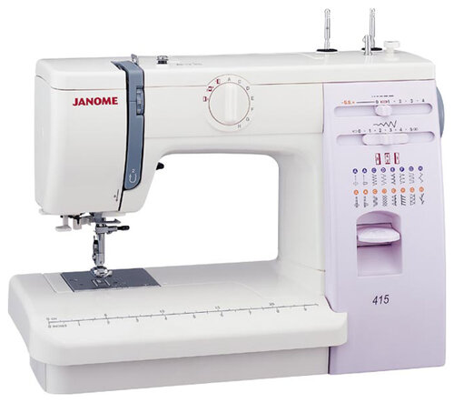 janome 415 машинка швейная инструкция