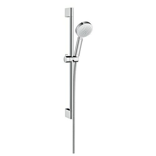 Душевой комплект hansgrohe Crometta 100 Vario EcoSmart 26654400, хром хром 1600 мм душевой комплект hansgrohe crometta 100 26658400 хром комбинированное 1600 мм