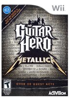 Игра для Wii Guitar Hero: Metallica