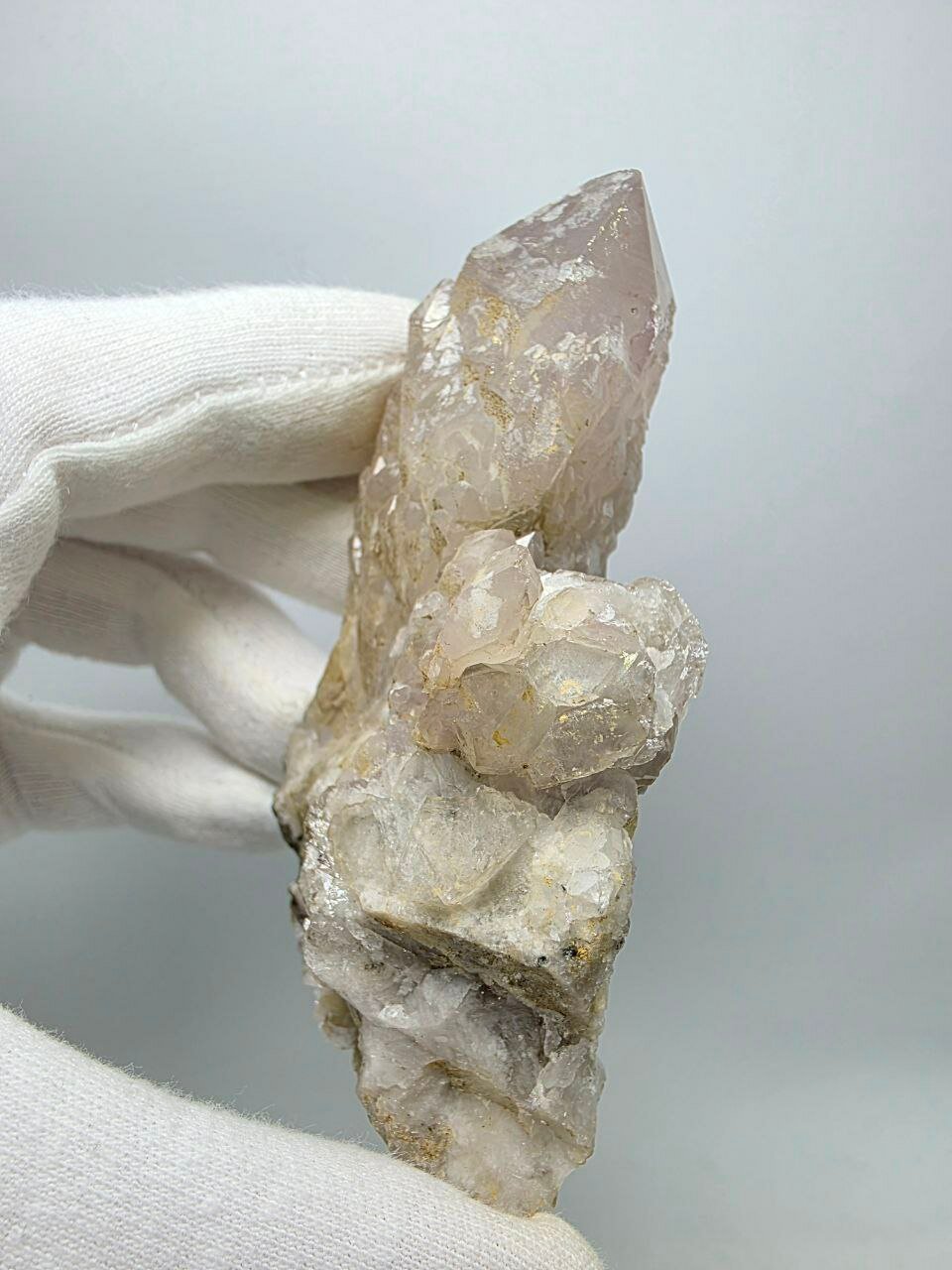 Друза кварца 94 мм, 118 г. — фото 1