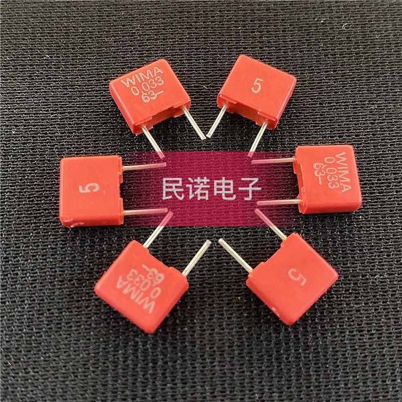 WIMA MKS2 плёночные конденсаторы 0,033 мкФ 63В 5PCS