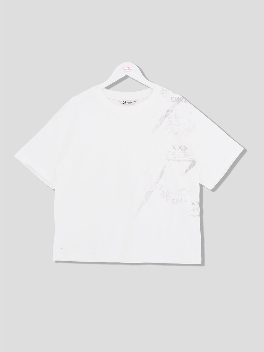 Футболка Deloras, Белый, 140 — фото 1