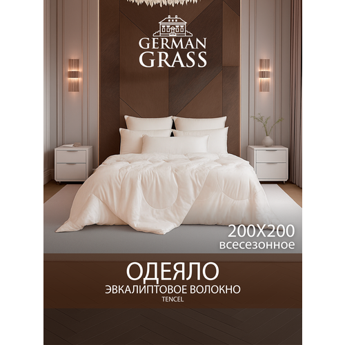 фото Одеяло эвкалиптовое, всесезонное, 200х200см german grass