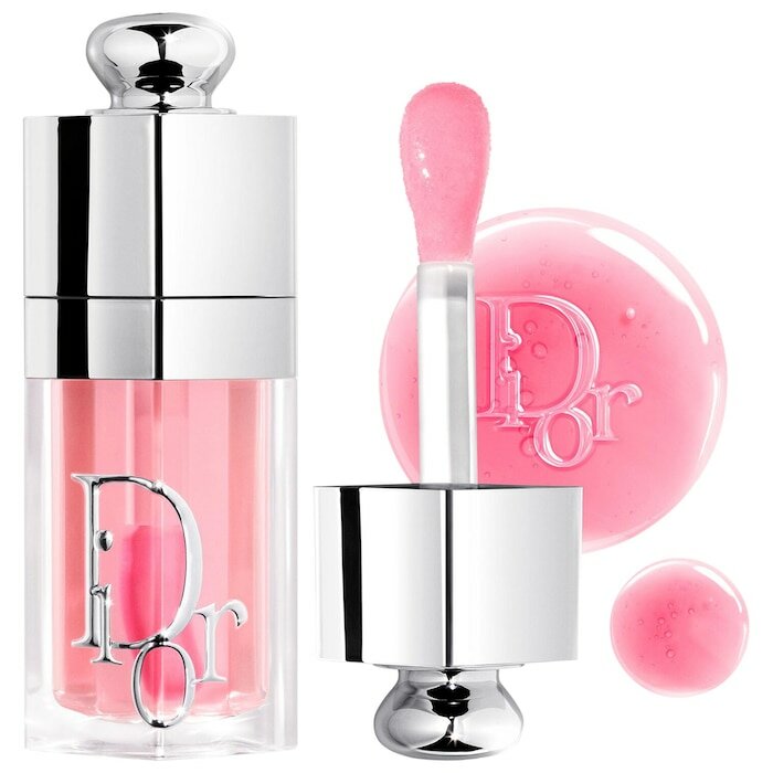 DIOR Lip Glow Oil Hydrating High-Shine Gloss — масло-блеск для губ - 001 Pink Juicy