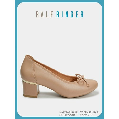 фото Туфли ralf ringer 25,5, размер 39, бежевый