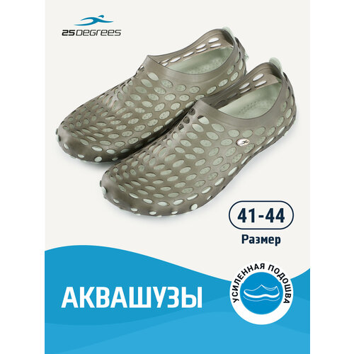 фото Акваобувь 25degrees базовая коллекция, размер 44, черный/серый
