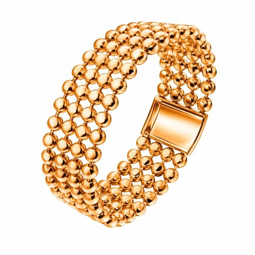 фото Кольцо 585gold, красное золото, 585 проба, размер 17.5, красный