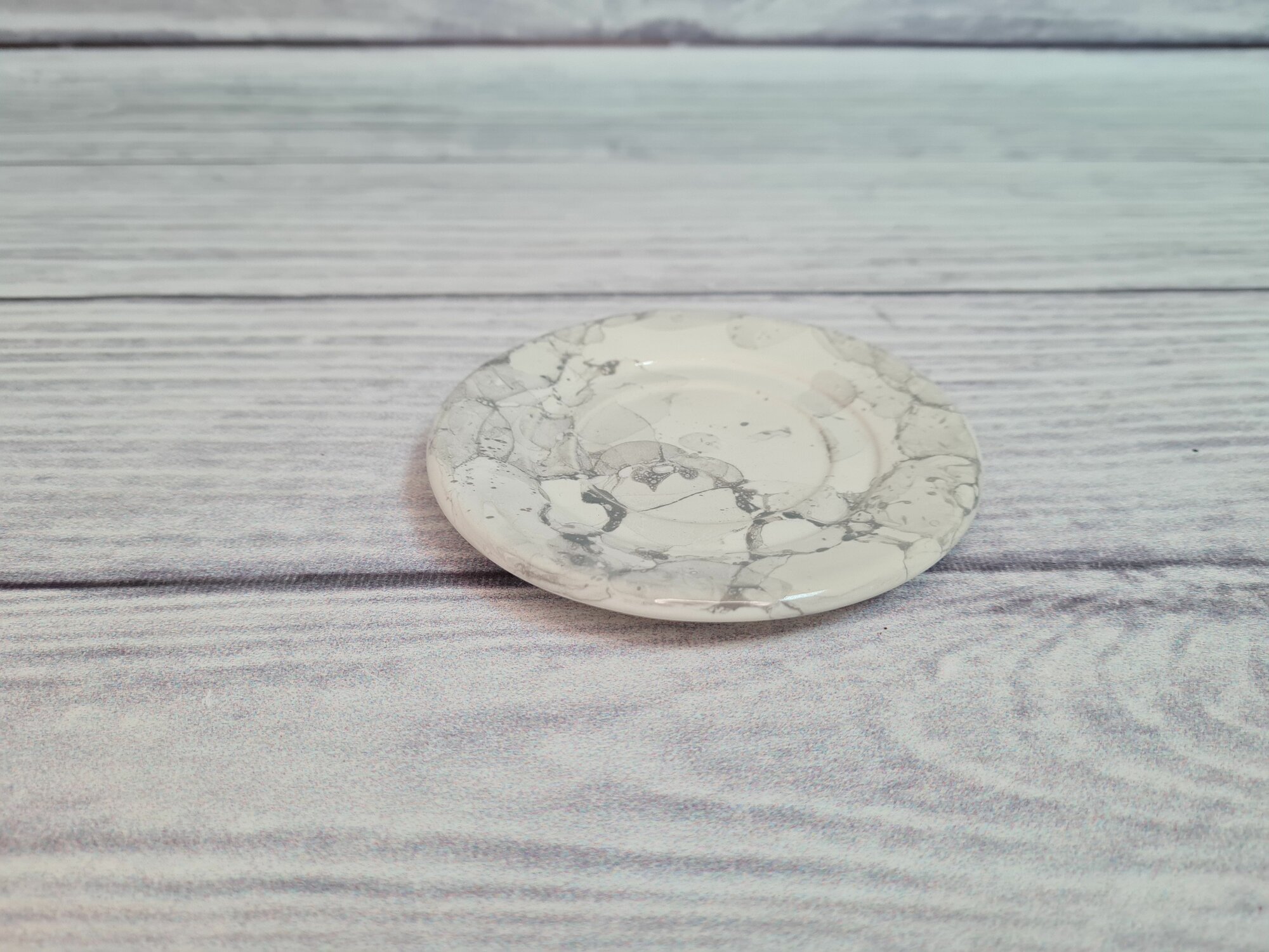 Блюдце BOLLA BIANCA фарфор 10,5см Хорекс