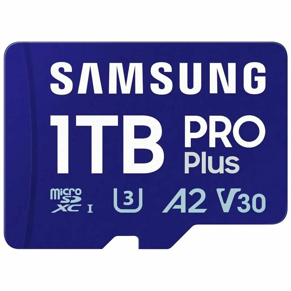 Карта памяти Micro SecureDigital 1Tb SDXC Samsung Pro Plus class10 UHS-I U3 (MB-MD1T0SA)
