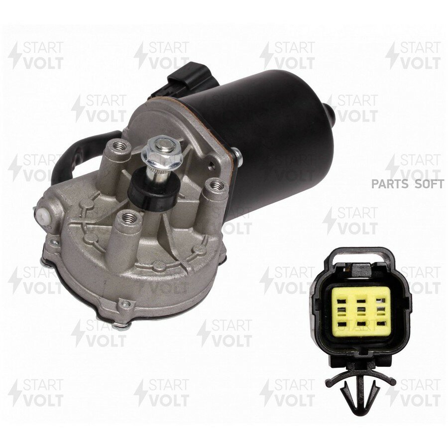 Мотор стеклоочистителя Ssang Yong Kyron 05-, Actyon 05- StartVolt STARTVOLT VWF1701 | цена за 1 шт