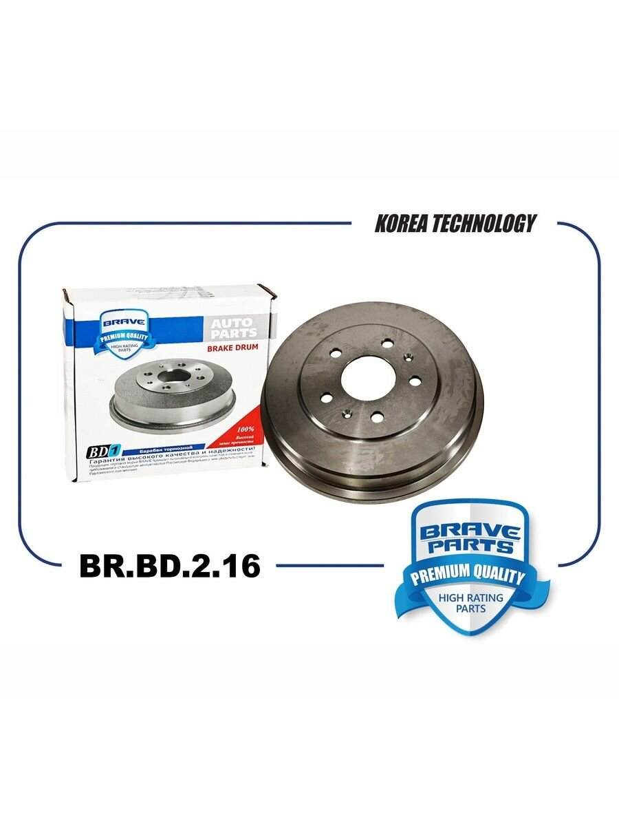 Тормозной барабан 1743443 Ford Focus (d 228mm) 04-