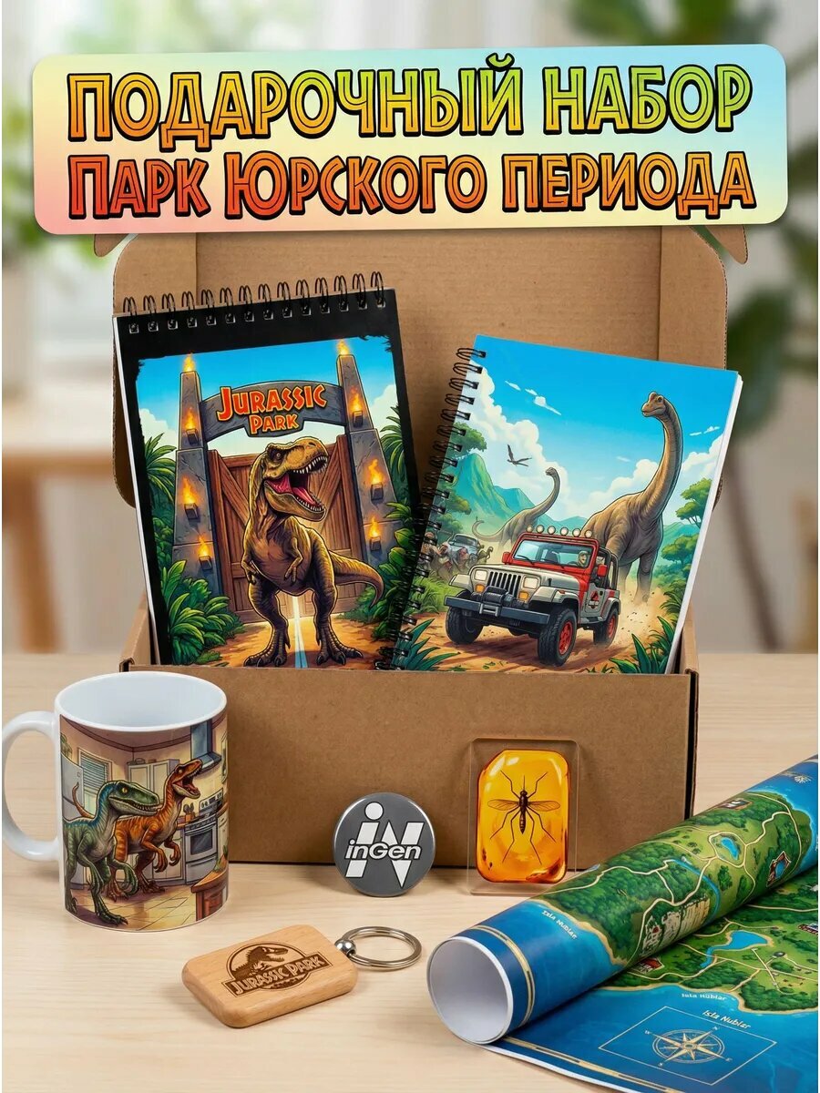 Подарочный бокс Парк Юрского периода