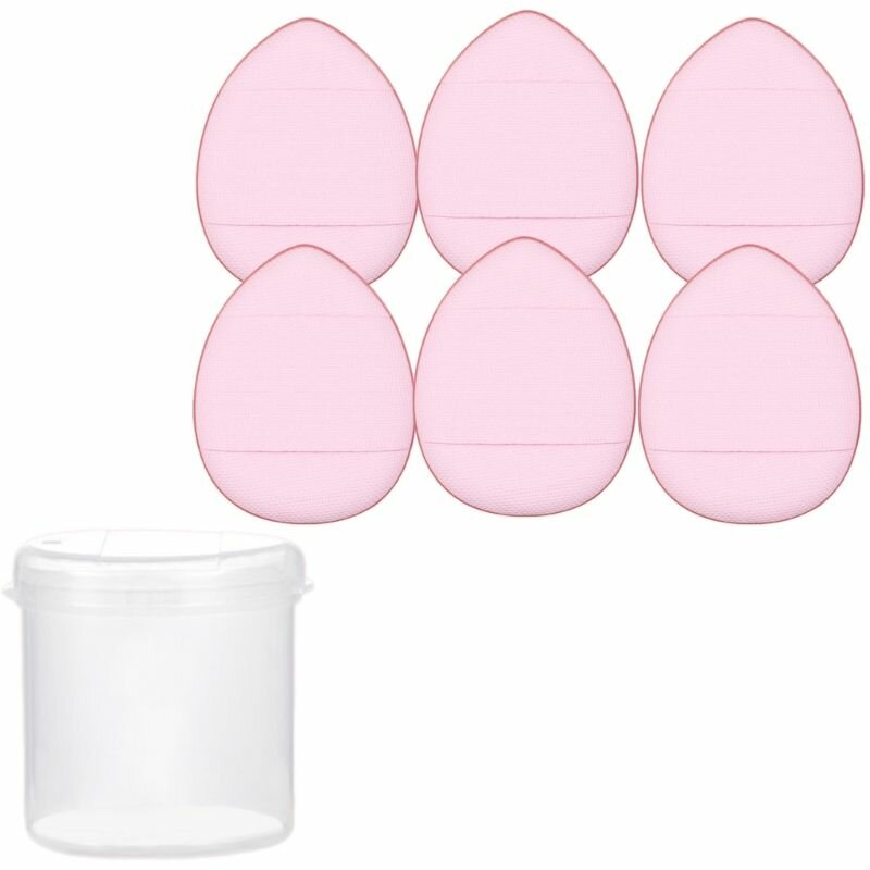 1 коробка мини-спонжа fingertip puff-упаковка из 6 штук