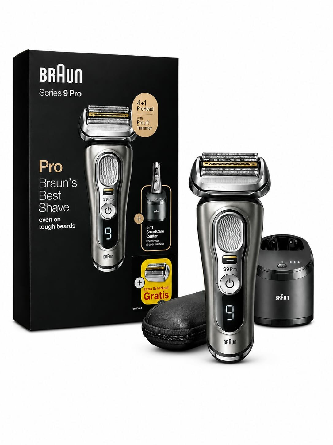 Электробритва Series 9 Pro 9465vc с очищающей станцией и сменной головкой
