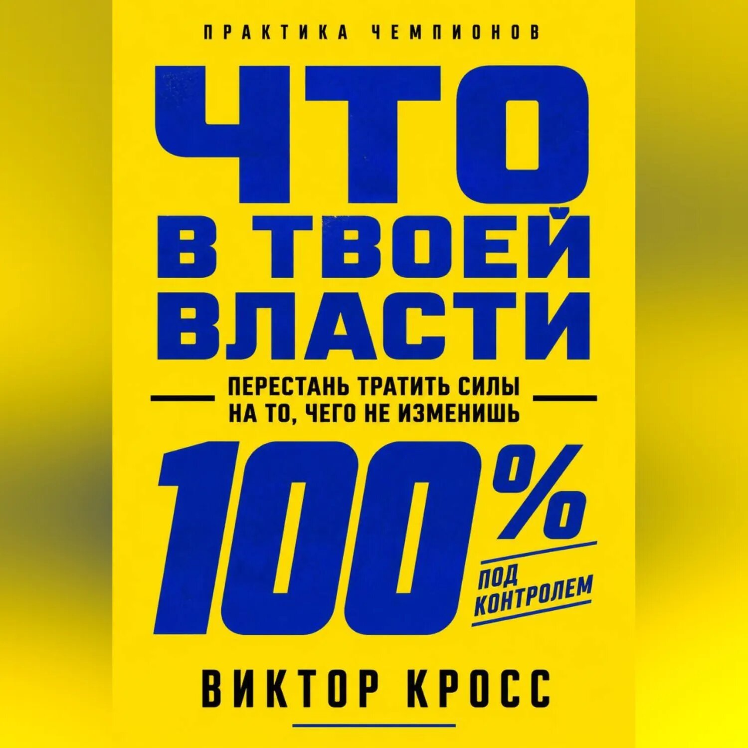Что в твоей власти. Перестань тратить силы на то, чего не изменишь [Аудиокнига]