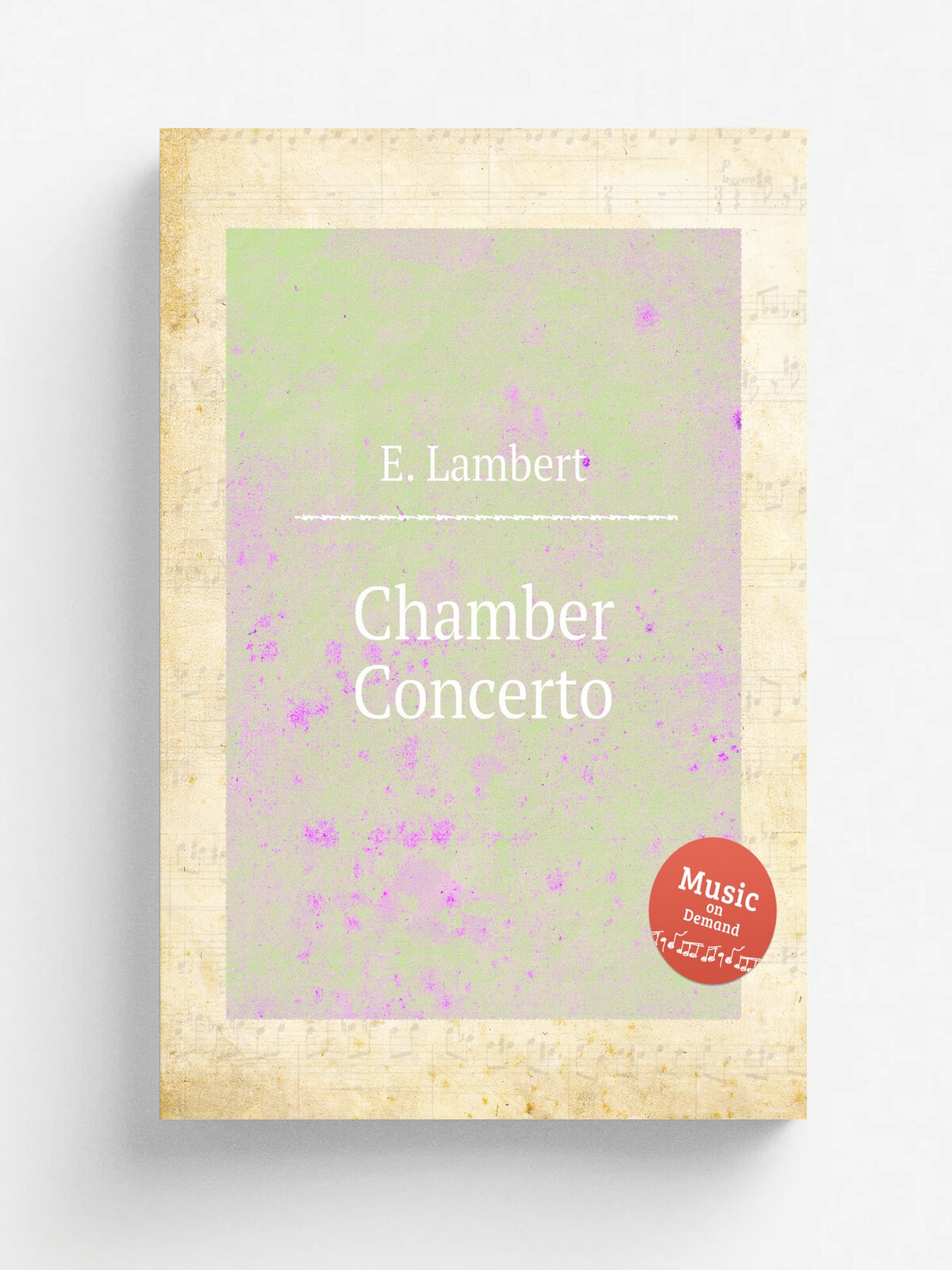 Chamber Concerto | E. Lambert | Репринт