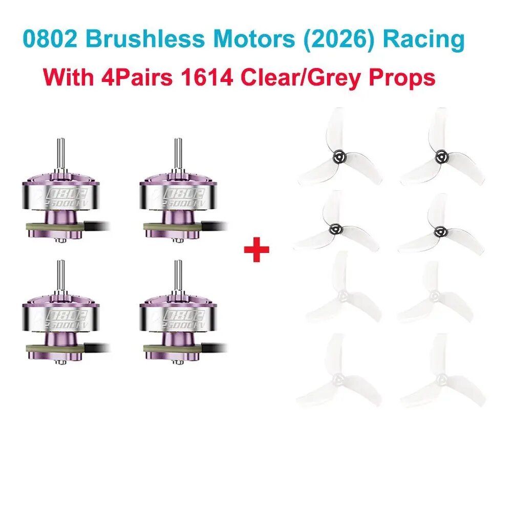 Аксессуары для игрушечных автомобилей 0702 / 0802 + 4pairs Propeller 36000/30000/25000/28000K-V