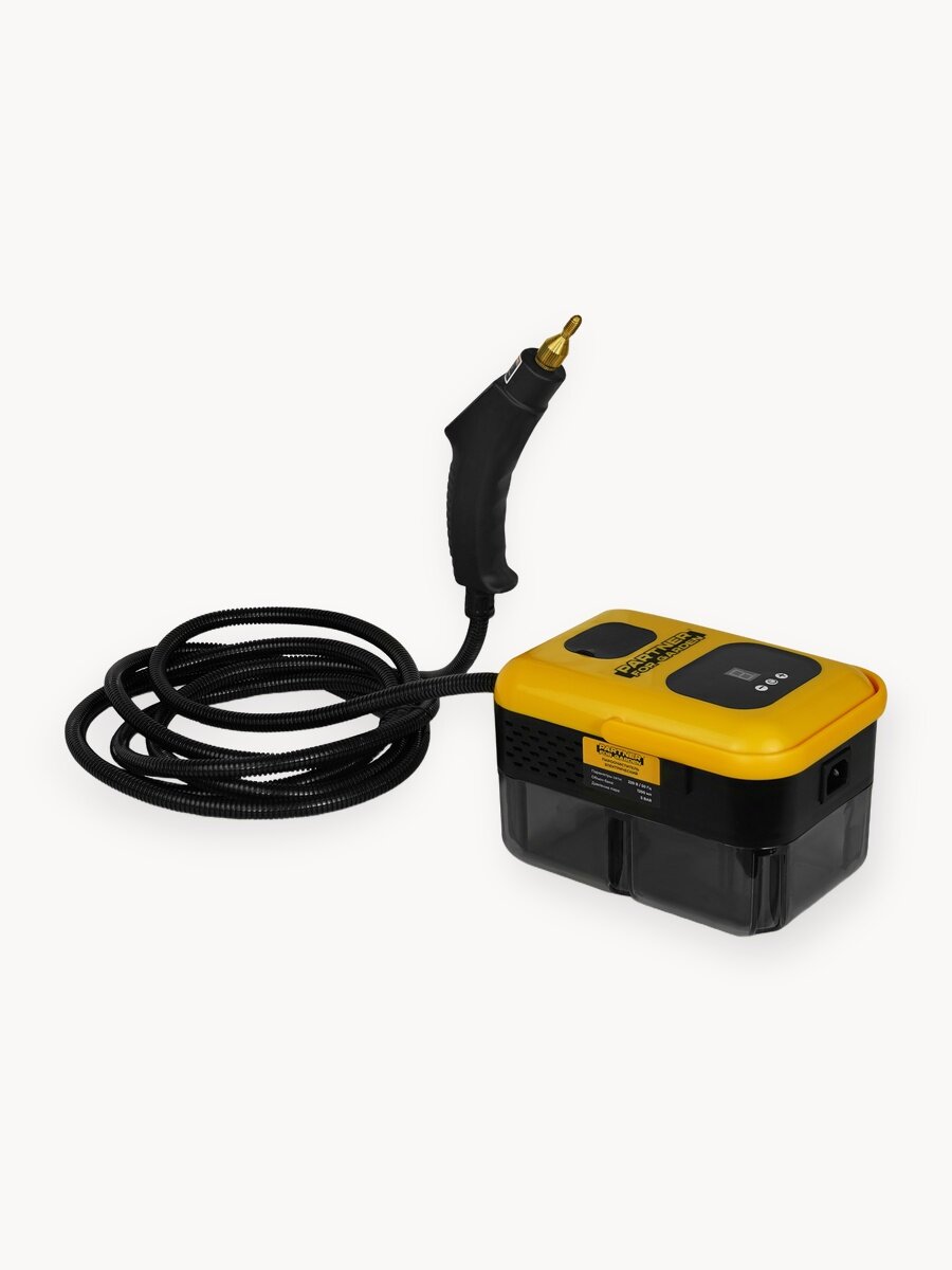 Пароочиститель "Partner For Garden" CS2600, с насадками, 2500Вт, 5бар, 1.2л