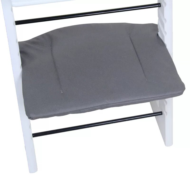 Подушка с подножкой для ростового стула Stokke Tripp Trapp, серая, водонепроницаемая