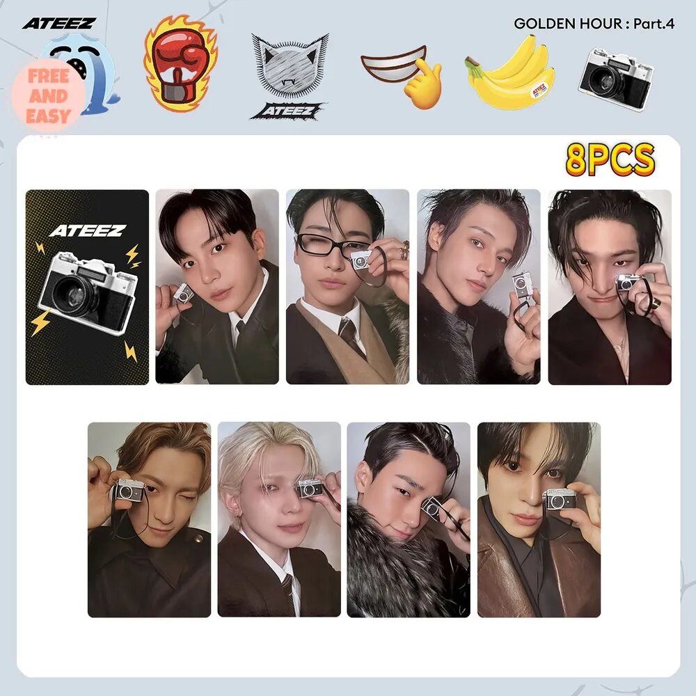 Карточка альбома ATEEZ GOLDEN HOUR Part4