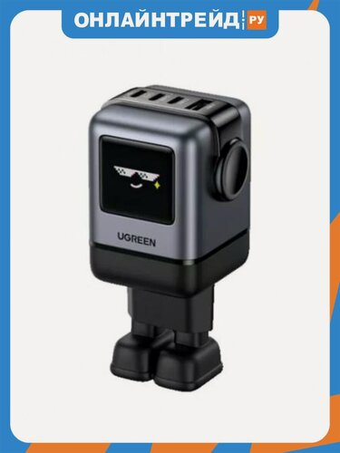 Изображение товара Сетевое зарядное устройство Ugreen X688 UNO 100Вт 4-Port, серый(45515B)