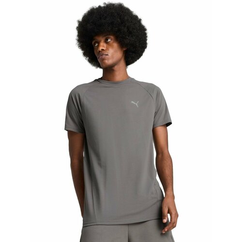 фото Футболка спортивная puma evostripe tee, размер xxl, серый