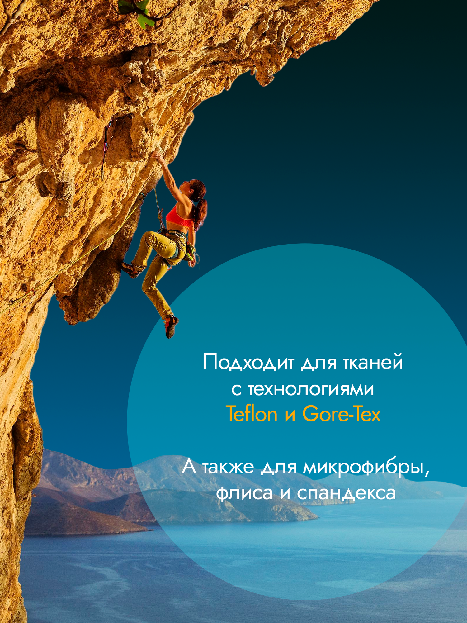 Гель для стирки Dr.Zhowny Sport 2 л, концентрат для мембранных тканей, пуховиков и спортивной одежды — фото 1