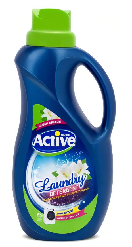 Active Гель для стирки белья, Альпийские луга, 1500 мл, 1 шт