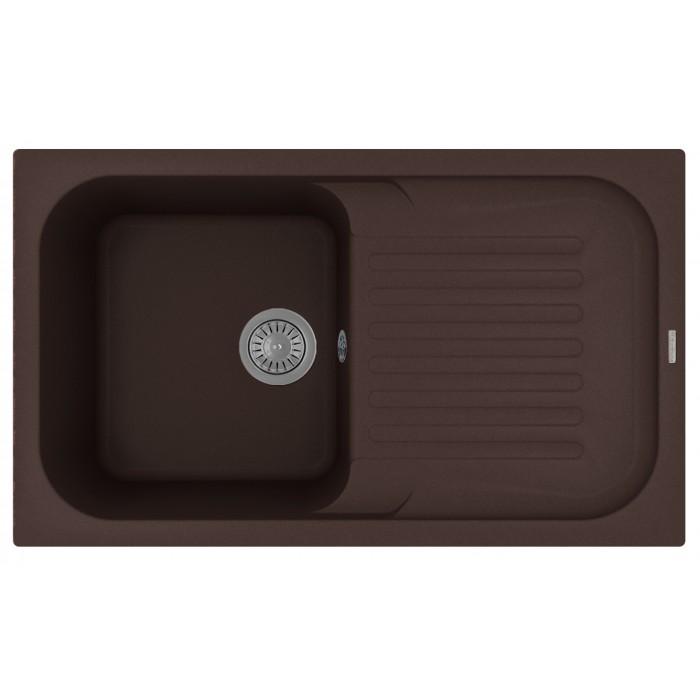 Мойка для кухни Florentina 86х51 20.225. D0860.206 брауни, 1 чаша, кварцевый композит