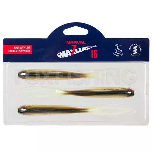 Силиконовая приманка Narval Maxlug 16см. #049 3шт.