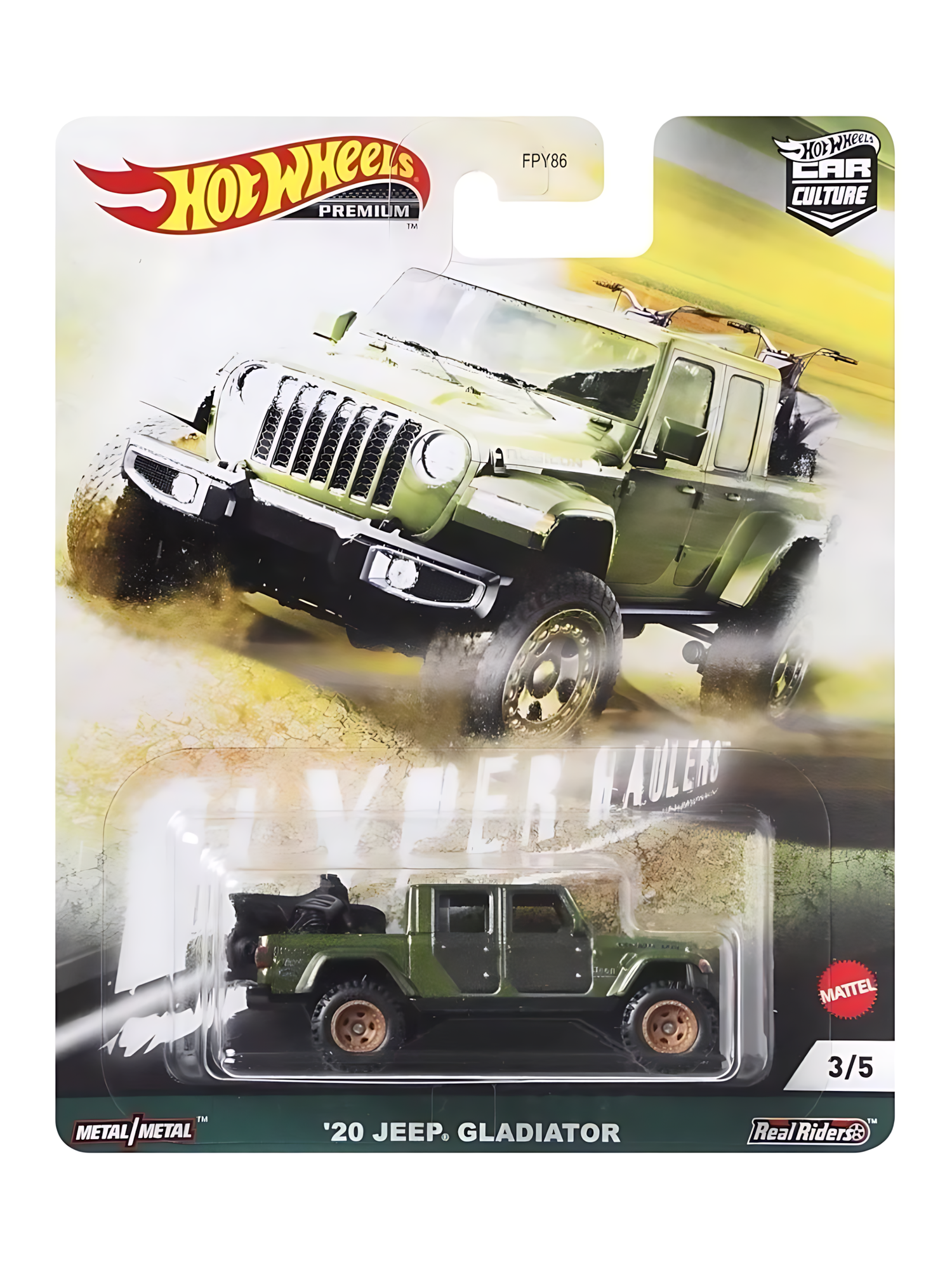 Машинка Hot Wheels Premium Hyper Haulers FPY86, масштаб 1:64