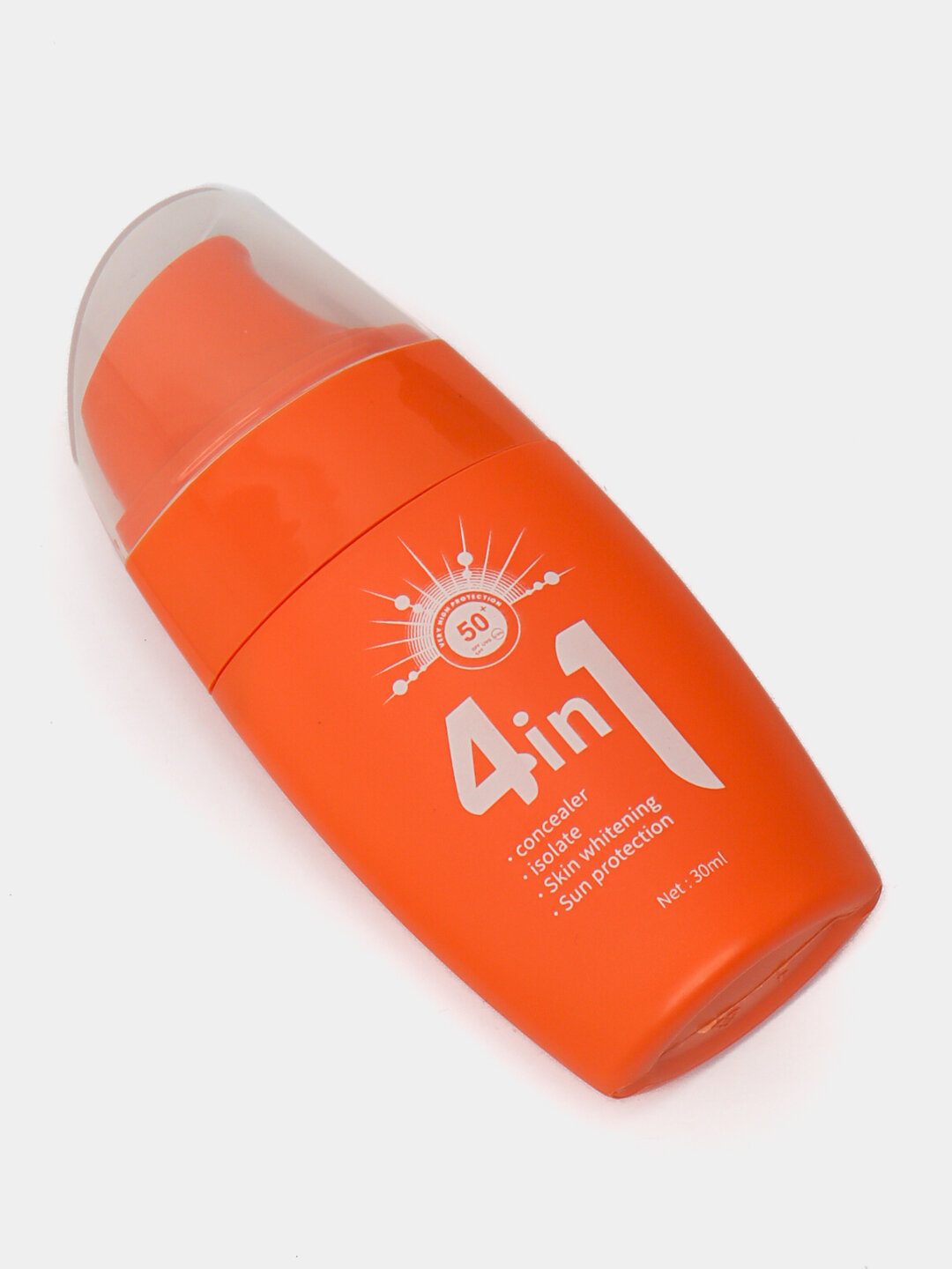 Солнцезащитный крем 4 в 1 Sun Cream, SPF 50+, PA++++, для лица и тела — фото 1
