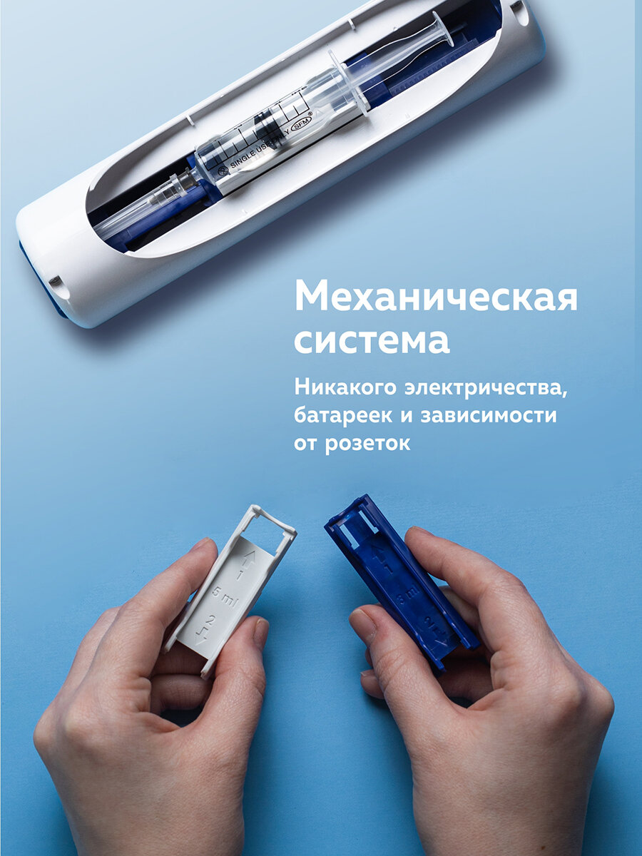 Автоматический инъектор Спасилен (Spasilen). Шприц-пистолет для самостоятельных инъекций. — фото 1