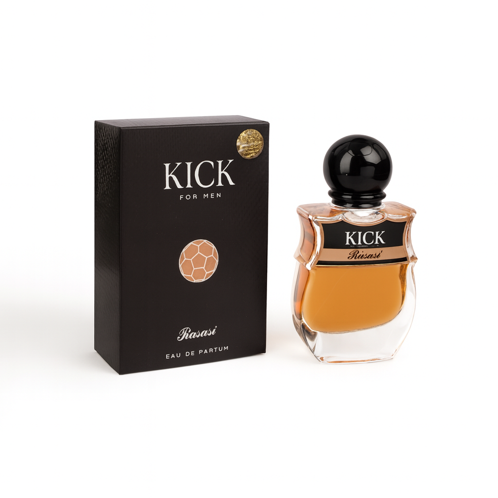 Духи Rasasi Kick For Men, мужские, флакон перезаправляемый, 100мл