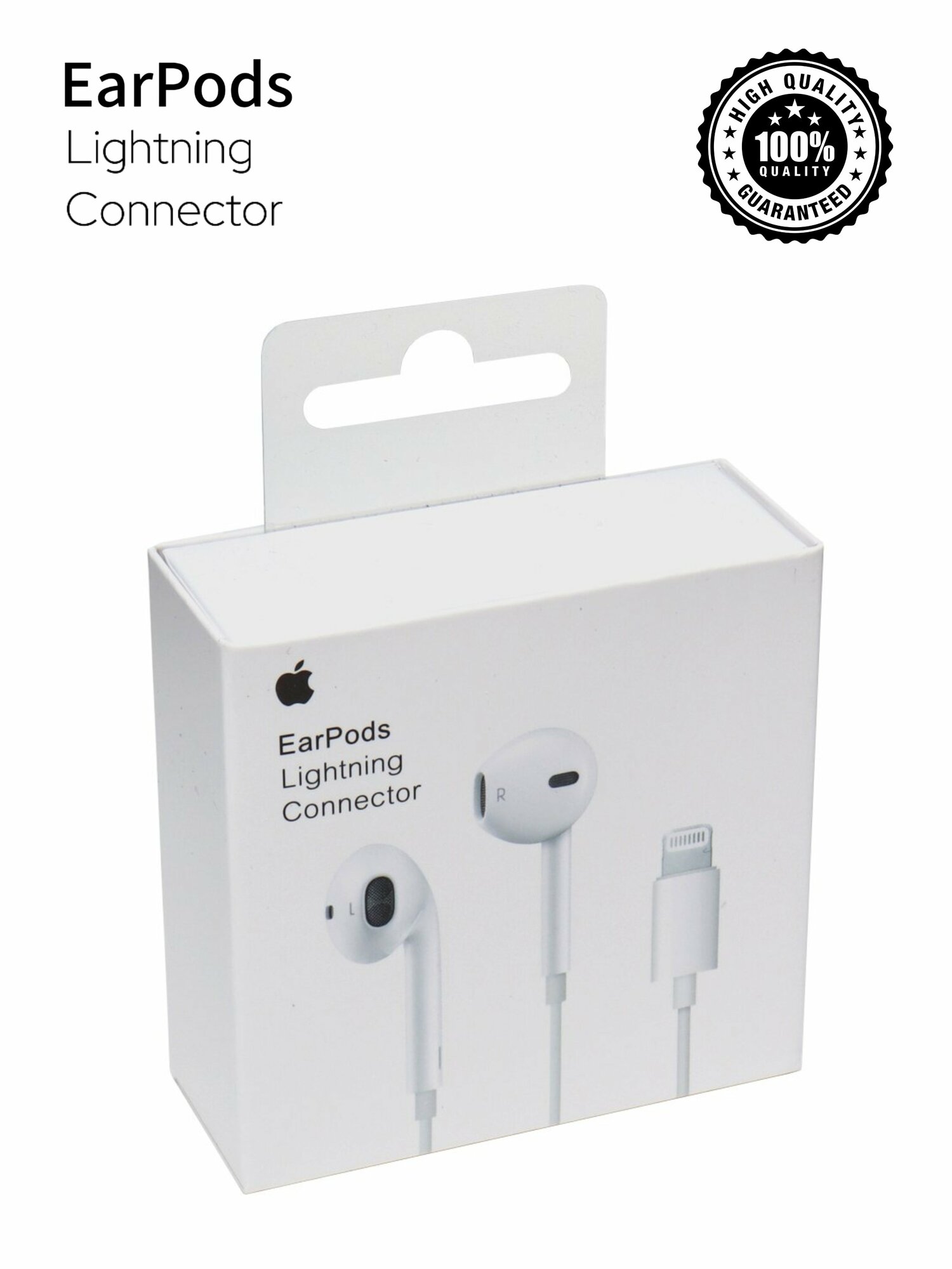 Наушники Apple EarPods, проводные , apple, вкладыши (Iphone / android)