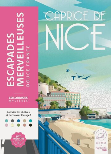 Изображение товара Раскраска по номерам Coloriages mysteres - Escapades merveilleuses - Douce France, 112стр. - 2017093521