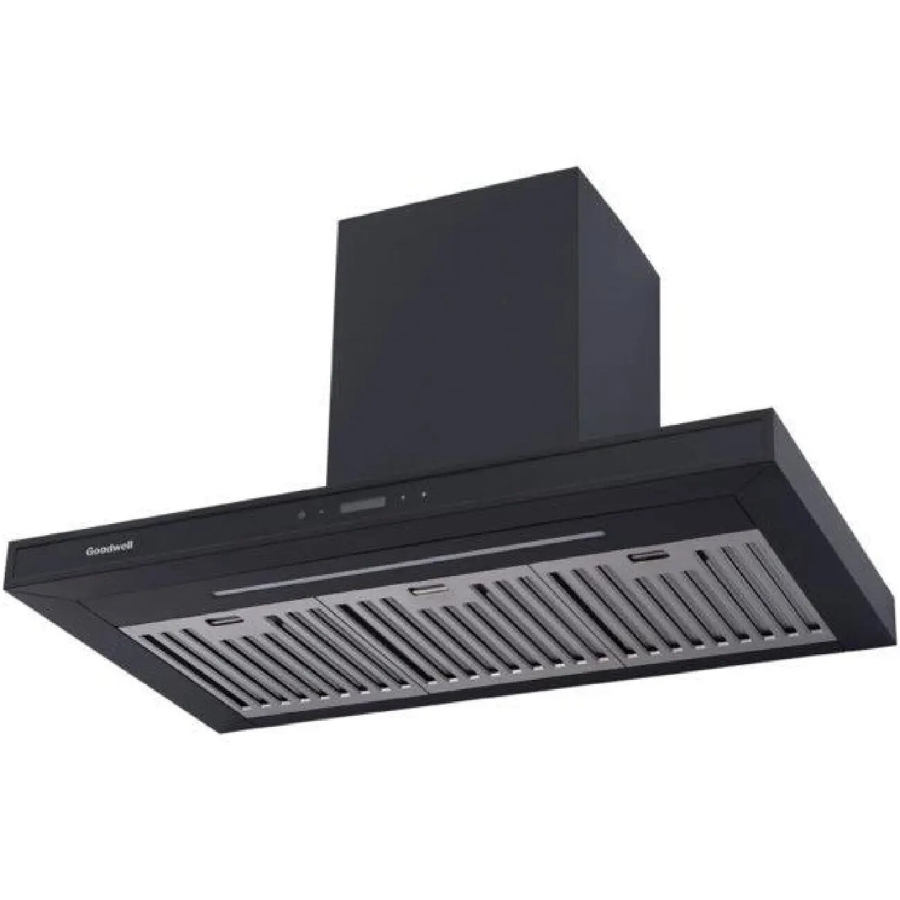 Вытяжка GoodWell GWH-T6490BL, Гарантия: 1 г, Дополнительные функции: Таймер, Количество двигателей: 1