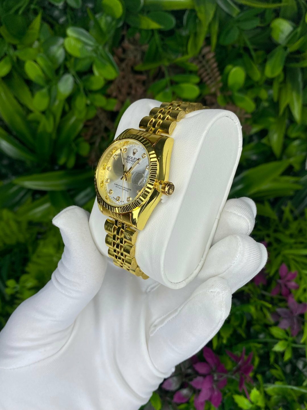 Наручные часы Rolex Классика, золотой — фото 1