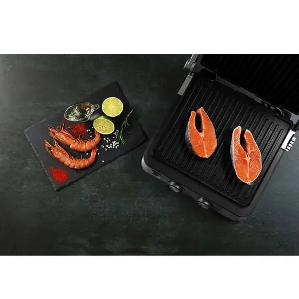 Гриль-пресс Polaris PGP 2202 IQfry, Вес: 5 кг, Высота: 39 см, Гарантия: 1 г