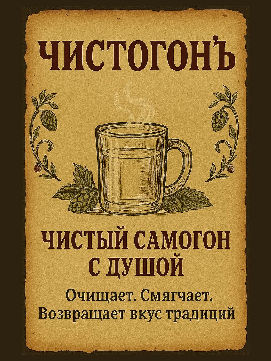 Чистогон сорбент для очистки самогона  для удаления примесей  150 грамм на 8 15 литров