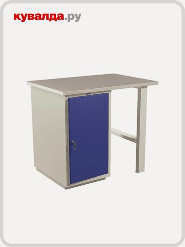 Изображение товара Верстак слесарный однотумбовый практик Profi WT100. WD1/F1.000